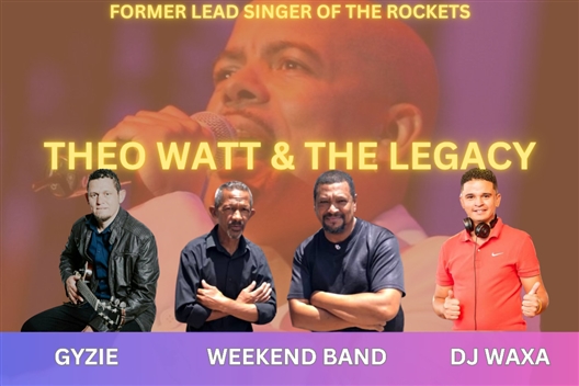 Theo Watt & The Legacy – Former Rockets lead singer